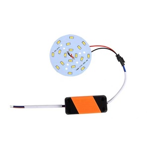 Panel de Luz LED 5730 SMD 3W 5W 7W, Módulo de Fuente de Luz Redonda Empotrable, de un Solo Color o Tricolor - Product Image 5