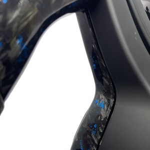 Volante Deportivo Personalizado de Fibra de Carbono Forjado de 3 Radios en Color Azul para F30 F31 F34 F35 F80 F82 M3 M Serie 3 35mm - Product Image 6