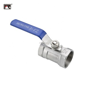 Furui 1/4 Inch 304/316 Thép Không Gỉ Thông Qua Bóng Van Với Nữ Chủ Đề Của Nhãn Hiệu Điện OEM Tùy Chỉnh - Product Image 4