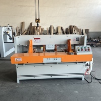 Machine à rainurer automatique à tête simple/double de type US pour palettes en bois