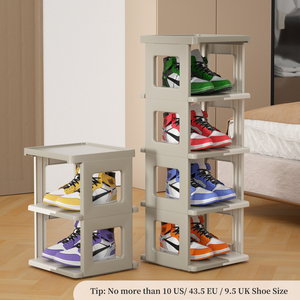 Portascarpe in <span class=keywords><strong>plastica</strong></span> multistrato HAIXIN portaoggetti tipo scatola per cassetto facile installazione scarpiere all'ingrosso <span class=keywords><strong>scarpiera</strong></span> - Product Image 3