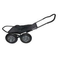 Chariot utilitaire pliable multifonctionnel en acier surdimensionné pour la chasse au cerf, capacité 500 livres, 4 roues, OEM, vente en gros