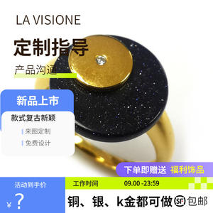 Bijoux d'anniversaire pour femme en argent 925 personnalisé, sertis de pierres précieuses, style artisanal italien vintage, avec cristaux et strass, tendance et simple - Product Image 3