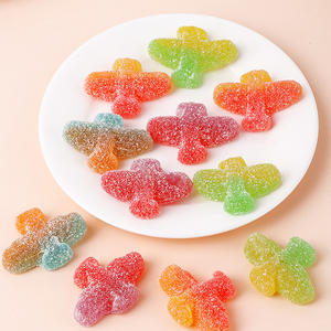 Caramelle Gommose Halal Assortite alla Frutta <span class=keywords><strong>a</strong></span> Forma di Aeroplano, Confezione Campione per Produttori di Dolciumi Personalizzati all'Ingrosso - Product Image 3