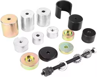Kit d'outils professionnel pour l'extraction et l'installation de silentblocs d'essieu arrière de voiture en acier à haute teneur en carbone noir, pour suspension BMW, garantie 1 an