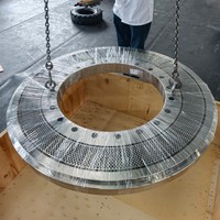 Matrice plate OEM Amandus Kahl 45-1250 pour moulin à granulés de bois |   Pièces détachées de qualité supérieure pour machine à granulés en acier inoxydable