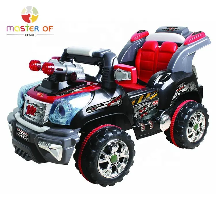 Customize Plastic Kids Remote Control Electric Ride On Car Toy With 2 Seats P04A527