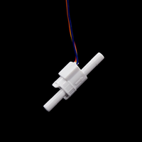 Capteur de débit de liquide à effet Hall pour turbine, corps en POM, sortie impulsionnelle DC 5-24V, OEM pour distributeur d'eau et machine à café