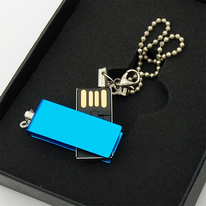 Clé USB pivotante en métal <span class=keywords><strong>super</strong></span> mini, 4 Go, 8 Go, 16 Go, 64 Go, USB 2.0, 3.0, clé USB promotionnelle - Product Image 3