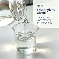Trietilenglicol TEG 99% CAS 112-27-6 Grado Industrial y Alimentario, Solvente Desecante Extractor de Alta Pureza con Precio Competitivo