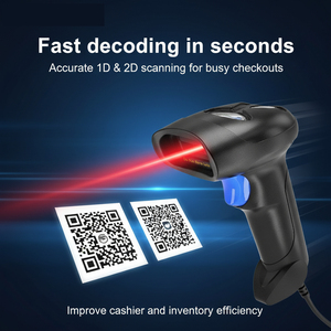 Escáner de Código de Barras Portátil <span class=keywords><strong>NETUM</strong></span>, Serie Inalámbrica/Con Cable/Bluetooth, Lector de Códigos QR 1D/2D, Detección Automática, Escaneo de Códigos en Pantalla - Product Image 6