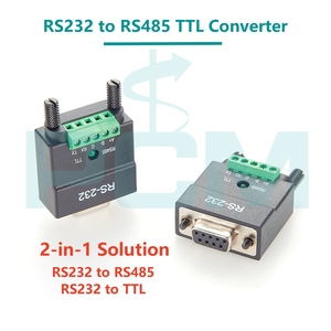 9pin DB9 nữ <span class=keywords><strong>RS232</strong></span> để RS485 TTL 5 pin giao tiếp nối tiếp solderless chuyển đổi 2 trong 1 - Product Image 2