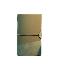 Carnet en cuir PU rétro personnalisé A6 en gros, journal créatif avec sangle pour étudiants, cadeau, logo personnalisé, directement de l'usine