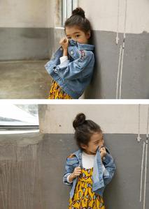 เสื้อโค้ทเด็กผู้หญิงแฟชั่นขายส่งสำหรับร้านบูติกเสื้อผ้าเด็ก - Product Image 4