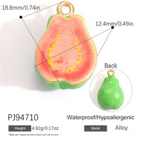 2026 Nieuwe DIY Custom Alloy 18K PVD Gouden Charms Verse Fruit Camera Bloemboeket Hangertje Charm Sieraden Maken