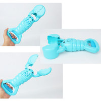 Mignon Carton Homard Forme Boule De Neige Maker Drôle Neige Ensemble Jouet Offre Spéciale En Plein Air Hiver En Plastique Enfants Neige Outils