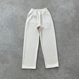 Pantalones Deportivos Casuales para Hombre, Estilo Hip-Hop Urbano Americano, Estampado de la Isla de Alcatraz, de Espuma, Corte Recto - Product Image 5