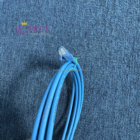 CAT6A RJ45 kabel LAN Patch Ethernet, kabel komunikasi CAT6 komputer