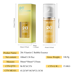 Suero de Vitamina C de 100 ml, Esencia de Burbujas 20s, Marca Privada OEM, Antienvejecimiento, Antioxidante, Iluminador del Tono de Piel, Hidratante - Product Image 6