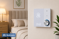 Termostato Inteligente WiFi Tuya con Pantalla Táctil OLED para Caldera de Gas, Calefacción Eléctrica y Control de Calefacción por Suelo Radiante