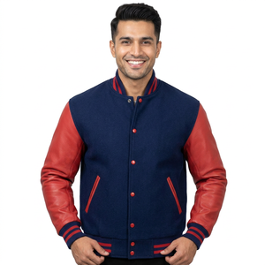 Personnalisez les vestes universitaires avec vos propres couleurs, patchs, broderies CollegeBaseballjacket pour hommes - Product Image 1
