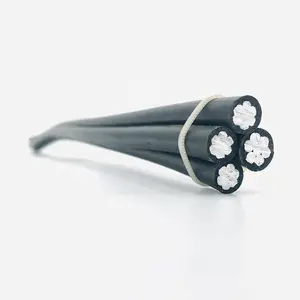 Cabo de alumínio condutor de 3 fases, cabo de alimentação superior de 10mm, 35mm, 50mm, 95mm, bluetooth
