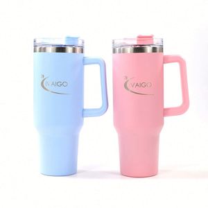 Gobelet à café de haute qualité, nouvelle arrivée, promotionnel, personnalisé, grande capacité 40 oz, double paroi, en acier inoxydable, isolé sous vide - Product Image 2