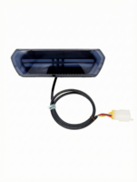 Luz Trasera LED Intermitente de Alta Calidad de 12V-48V con Freno/Señal de Giro para Bicicletas Eléctricas y Patinetes Eléctricos