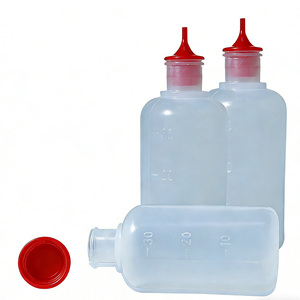 Botella de <span class=keywords><strong>Vacuna</strong></span> Veterinaria Multiusos Youmu YM6032, Material PP, Gotero Nasal y Ocular Manual para Pollo, Pato, Codorniz y Conejo - Product Image 1