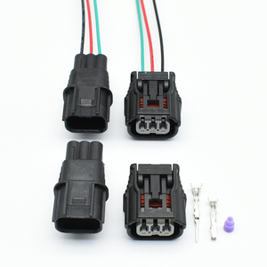 Prise de bobine d'allumage <span class=keywords><strong>électrique</strong></span> <span class=keywords><strong>automobile</strong></span> étanche à 3 broches, prise de lumière <span class=keywords><strong>automobile</strong></span> 6189-7037 6188-4775 - Product Image 1