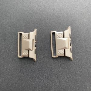 Connecteur de bracelet de montre en acier inoxydable pour <span class=keywords><strong>Apple</strong></span> <span class=keywords><strong>Watch</strong></span> Band 38 40 41 42 44 45 <span class=keywords><strong>49</strong></span> <span class=keywords><strong>Mm</strong></span> <span class=keywords><strong>Ultra</strong></span> 2 Se 9 8 7 6 5 Adaptateur Accessoires - Product Image 5