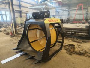 Godets de criblage de haute qualité, fabriqués en Chine, pour excavatrices de 5 à 40 tonnes, composants PLC essentiels, garantie 1 an, <span class=keywords><strong>avec</strong></span> rippeurs à trous de criblage - Product Image 6