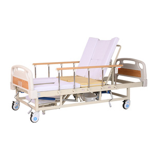 Manual Nursing <b>Bed</b> PN-M12 Home Care Multi Functional With <b>Side</b> <b>Rails</b> And Bedpan For Elderly Patients - Product Image 3