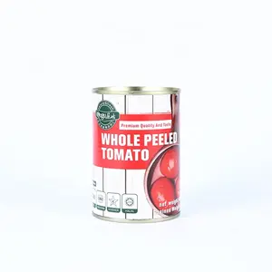 Manufacture Man Made Preserved Canned Whole Peeled Tomatoes 2.5 Kg Made in China for Export