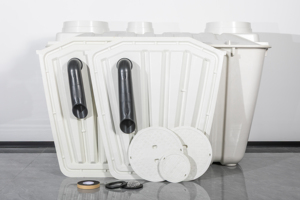 Tanque <span class=keywords><strong>de</strong></span> Tratamiento <span class=keywords><strong>de</strong></span> Aguas Residuales Domésticas <span class=keywords><strong>de</strong></span> Fibra <span class=keywords><strong>de</strong></span> Vidrio Moldeada FUGU <span class=keywords><strong>de</strong></span> 600-2500 Litros para Inodoros, Aguas Residuales y Maquinaria <span class=keywords><strong>de</strong></span> Tratamiento <span class=keywords><strong>de</strong></span> Agua - Product Image 6