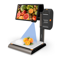 Báscula Digital con IA Rongta Aurora S2L S1L con Impresora y Sistema POS con Windows para Punto de Venta