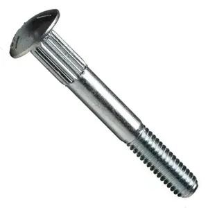 Din 603 custom hardened carbon steel stainless steel high straight machine screw din603 carriage bolt r