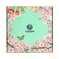 Emballage biodégradable de luxe OEM personnalisation logo personnalisé imprimé boîte de papier de carton d'emballage de cadeau de cosmétiques PR