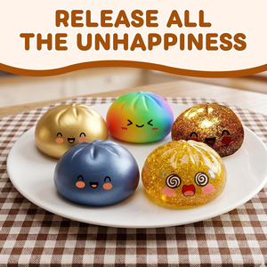 Jouets Squishy Mystery Dumpling Jumbo à paillettes rares pour tous les âges - Product Image 6