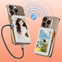 Pack économique pour 15 $ de réduction - Version audio Moniteur selfie sans fil pour vlog Moniteur selfie magnétique pour vlog Écran pour iPhone et Android