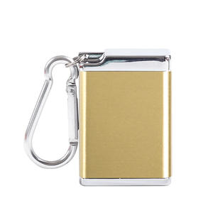 Cenicero Metálico Cuadrado Mini Portátil Moderno <span class=keywords><strong>Funway</strong></span>, Llavero Extraíble, Extintor de Cigarrillos, para Viajes al Aire Libre, Coche, Cigarros - Product Image 6
