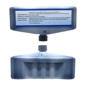 ตลับหมึกสีดำ IC-291BK ที่ใช้ร่วมกันได้ MC-291BK น้ำยาละลายหมึก 825 มล. สำหรับเครื่องพิมพ์ Domino A100 A200 A300 A400 CIJ - Product Image 2