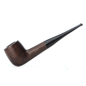 Qianxun Pipa da Tabacco in Legno Massello Vintage Personalizzabile con LOGO, Stile Freestyle, in Legno di Rosa, Tipo Churchwarden, Portatile e Riutilizzabile per Fumatori - Product Image 5