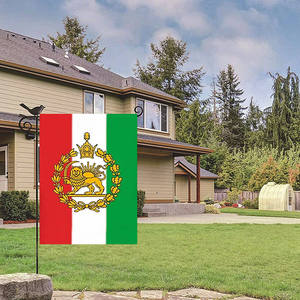 Bandera de <span class=keywords><strong>Persia</strong></span> con León Iraní 3x5 pies, Impresión por Sublimación Personalizada, Poliéster, Bandera Resistente al Sol, Asta de Aluminio, Ojales de Latón, Persa - Product Image 6
