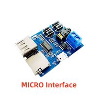 Module décodeur MP3 sans perte avec amplificateur, lecteur de carte TF et de clé USB