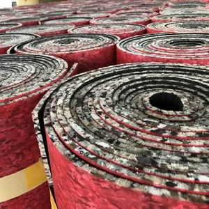 Premium Carpet Underlay duralay rollos 8mm 10mm PU almohadilla de espuma almohadilla base para alfombra