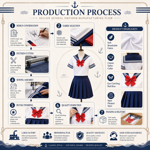 <span class=keywords><strong>Uniforme</strong></span> <span class=keywords><strong>scolaire</strong></span> féminin 2026, costume de cosplay sexy pour étudiante, tenue de marin, costume japonais à manches courtes JK, jupes plissées pour filles - Product Image 4