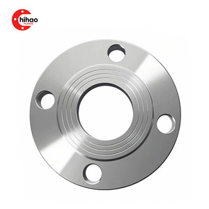 Brida de placa de acero inoxidable 304 PN10-Superficie lisa, a prueba de fugas para accesorios de conductos de aire acondicionado y ventilación HVAC - Product Image 1