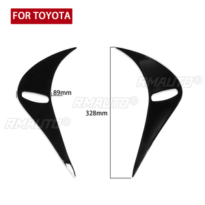 1 Par de Cubiertas Decorativas Negras para Faros Traseros, Adhesivos para Toyota GT86 2013-2020 - Product Image 4
