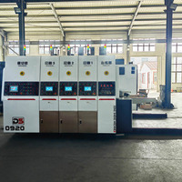 Machine de découpe, de fente et de superposition entièrement automatique à grande vitesse pour la fabrication de cartons ondulés